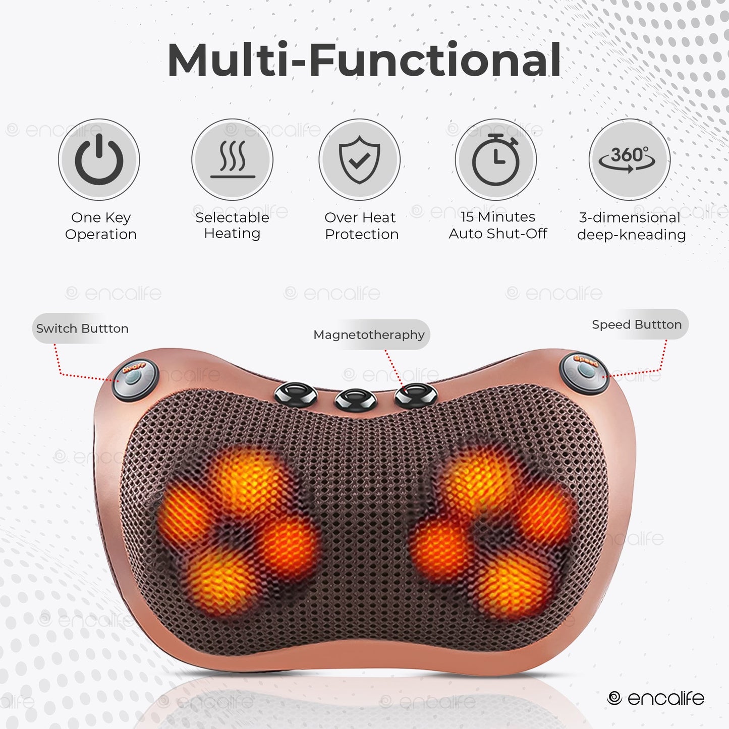 Electric Neck Massage Pillow